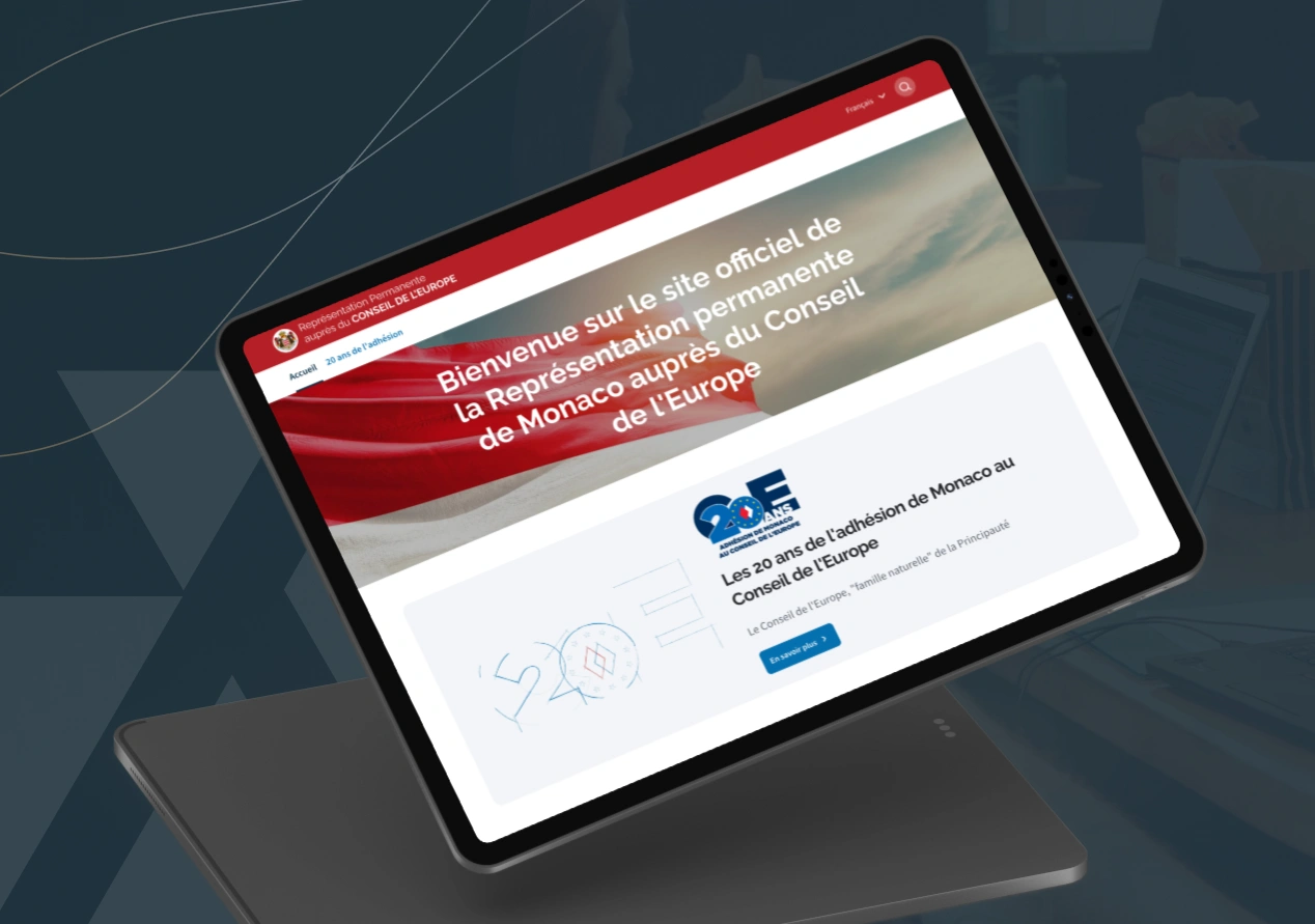 réalisation site coe monaco inforca