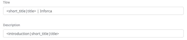 empty meta title and meta description on ibexa dxp