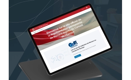 réalisation du site coe monaco