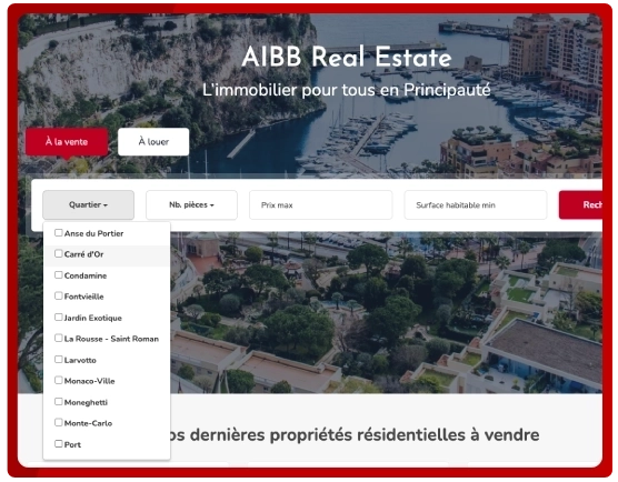 filtres immobiliers aibb