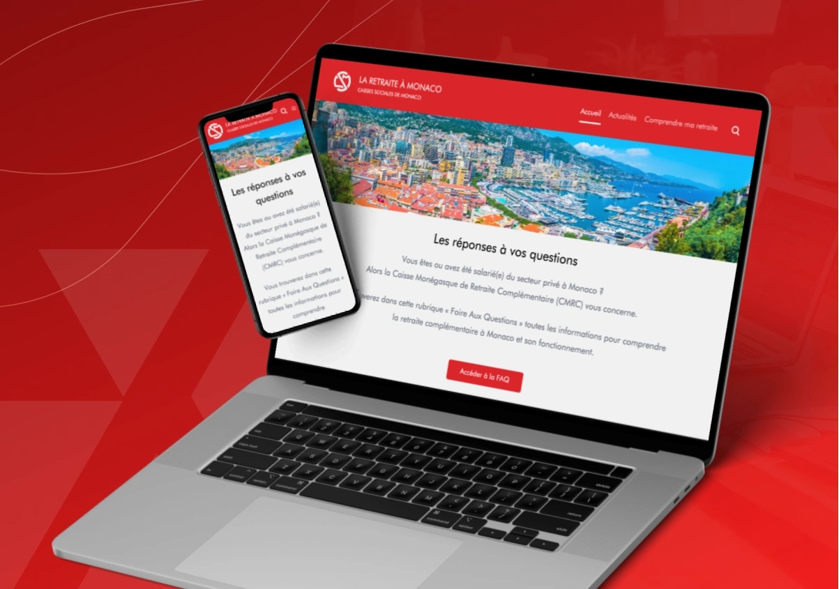 réalisation site retraites monaco
