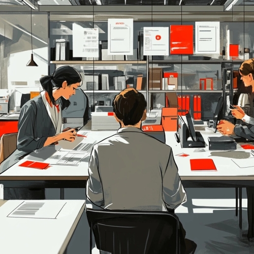 Expertise carte visite/papeterie Inforca